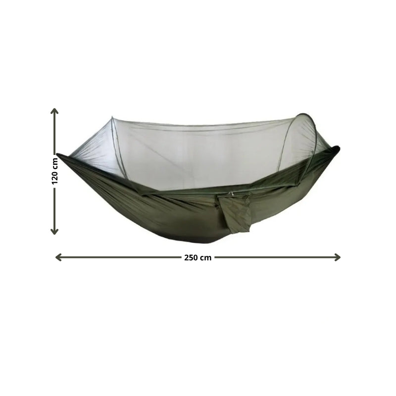 Outdoor Comfort Hammock – Myggnät – ultralätt design – perfekt för två