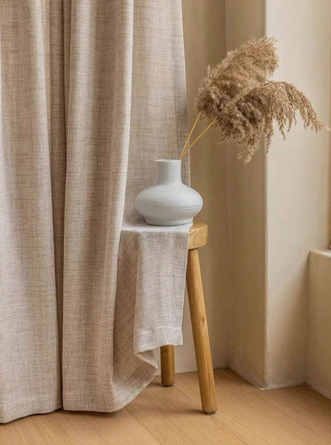 Mörkläggande gardin 180×240 cm – linnekänsla