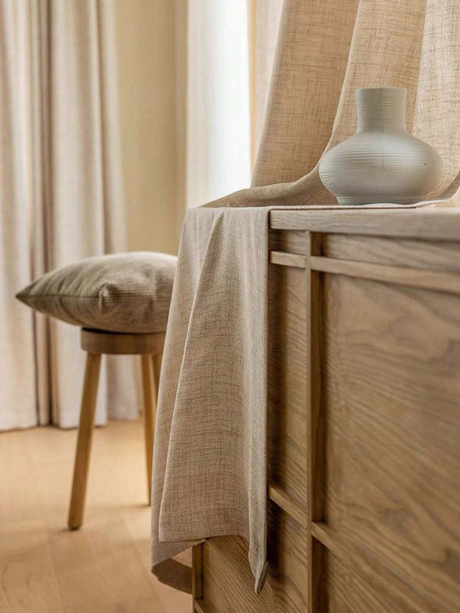 Mörkläggande gardin 180×240 cm – linnekänsla