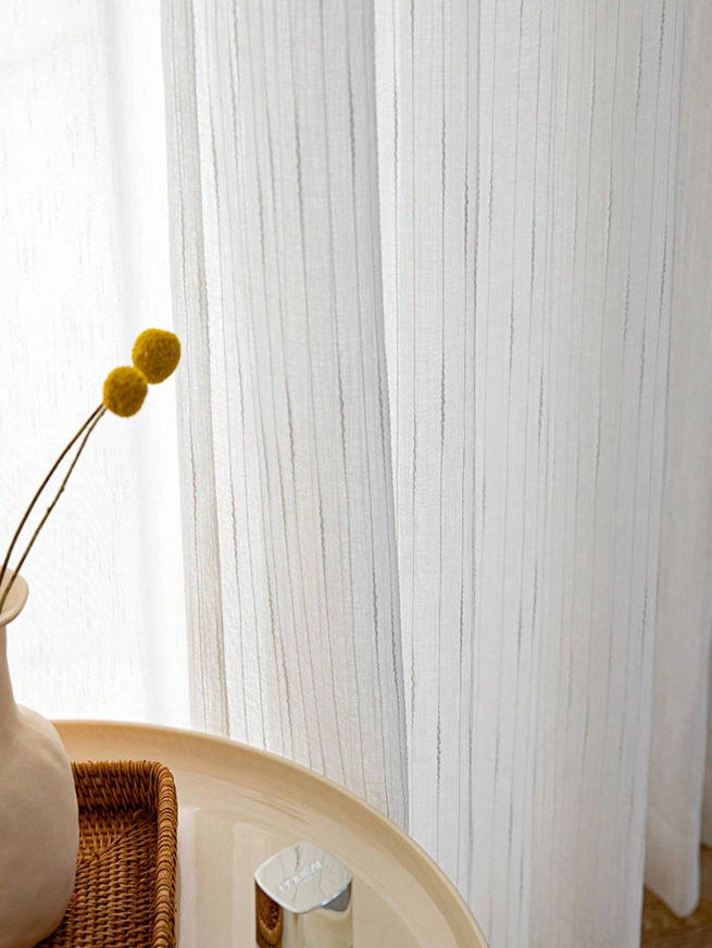 Skir gardin 180×240 cm – vit, finrandig