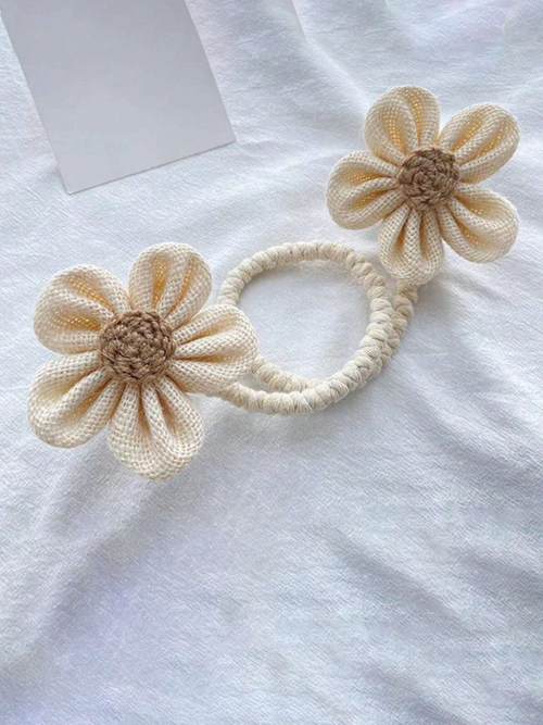 Blomformat gardinomtag – twist/utan borrning