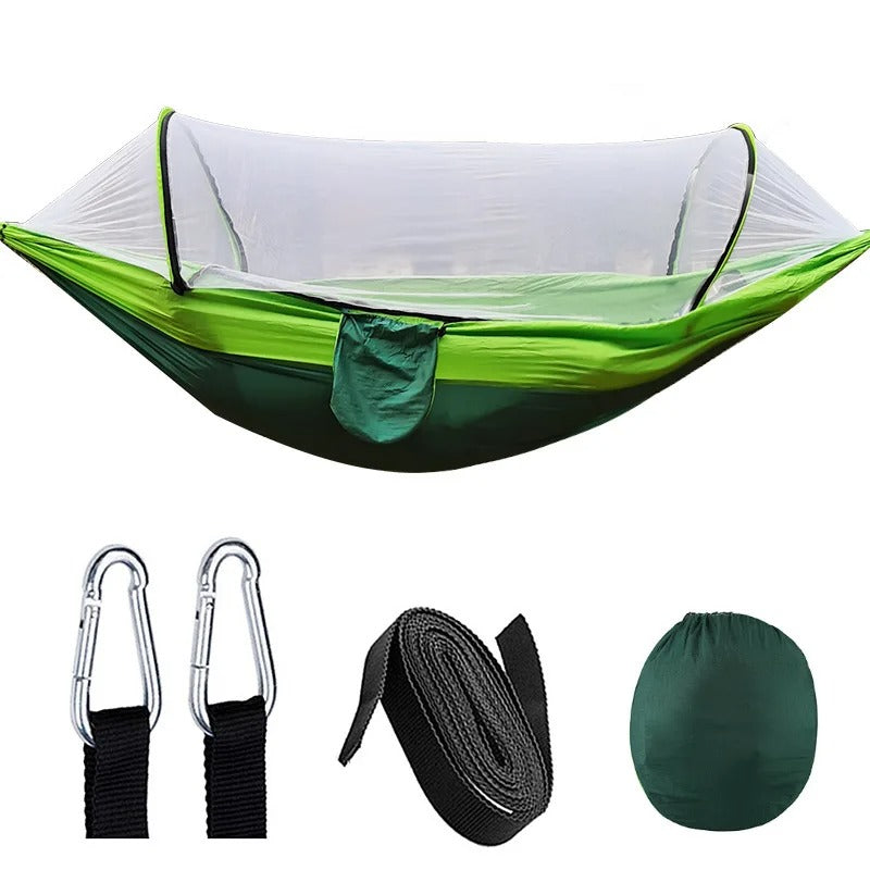 Outdoor Comfort Hammock – Myggnät – ultralätt design – perfekt för två