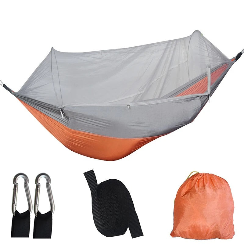 Outdoor Comfort Hammock – Myggnät – ultralätt design – perfekt för två