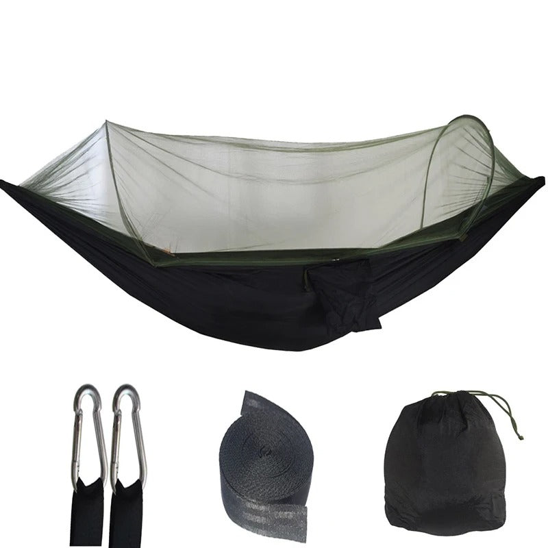 Outdoor Comfort Hammock – Myggnät – ultralätt design – perfekt för två